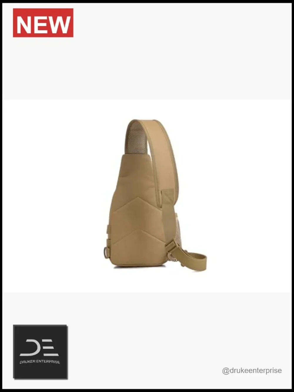 Tactical Sling Backpack Crossbody Chest Bag Daypack for Travel Hiking Cycling